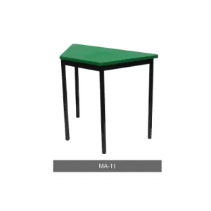 Mesa escolar trapezoidal