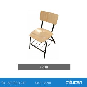 Silla de triplay con parrilla en San Luis Potosí